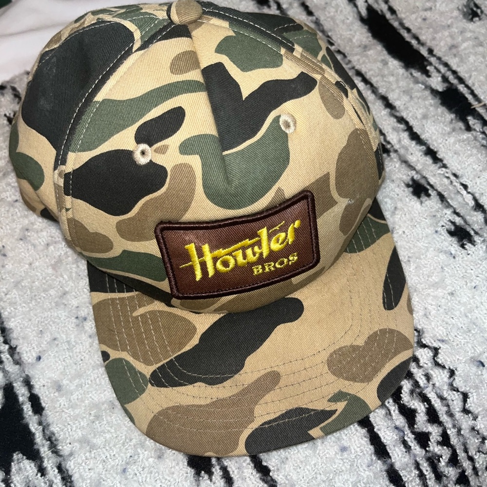 Howler Brothers Camo Snapback